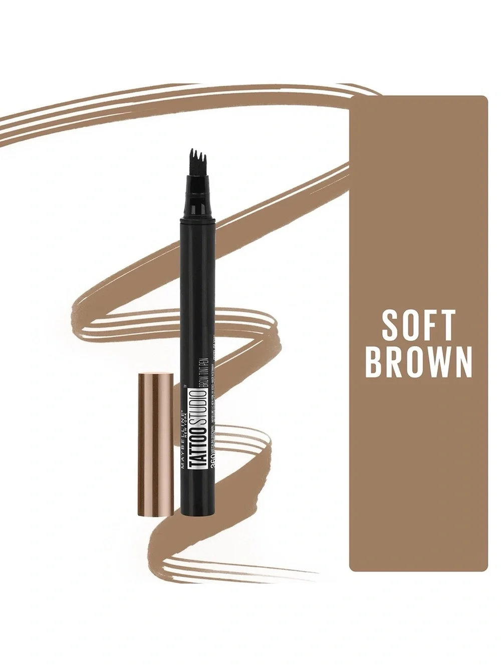 3/$12 Maybelline 355 Soft Brown Tattoo Studio Brow Tint Pen